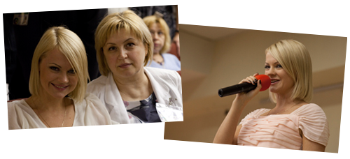 silva-360-09 Ирина Ортман (солистка группы «Тутси») со своим инструктором по методу Сильва из Москвы, Аллой Алексеевой, и на сцене... Ирина помогла окончить выходные на высокой ноте :)